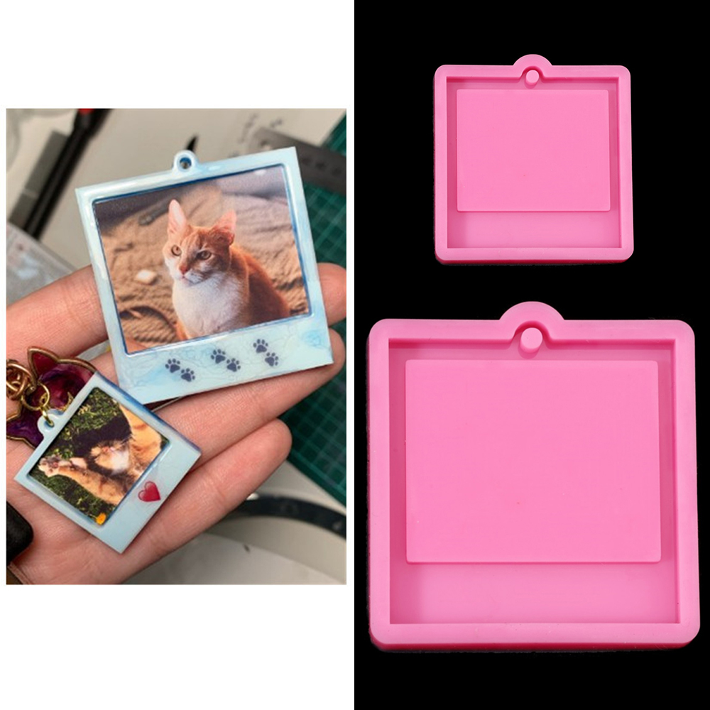 Soap Making Tutorial - Photo Frame Epoxy Resin Keychain Mold
