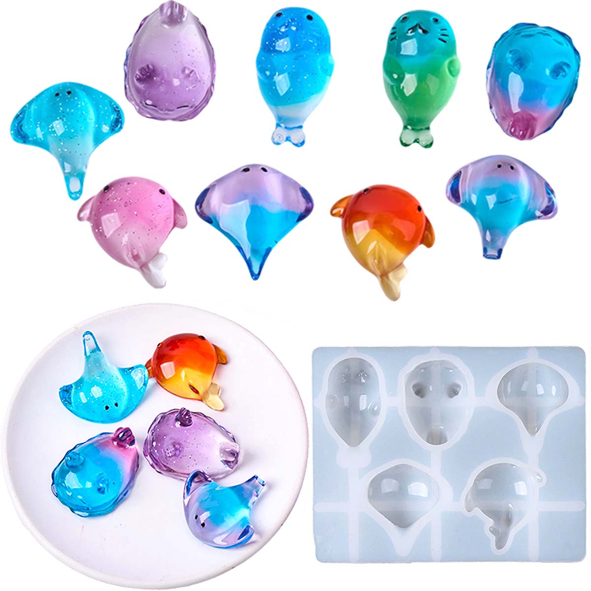 Soap Making Tutorial - 3D Healing Kawaii Manta Ray Whale