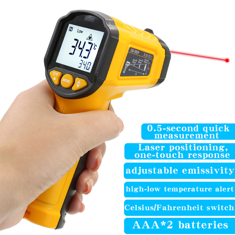 Soap Making Thermometer - TS380 Infrared Non-Contact HYTAIS Thermometer Handheld