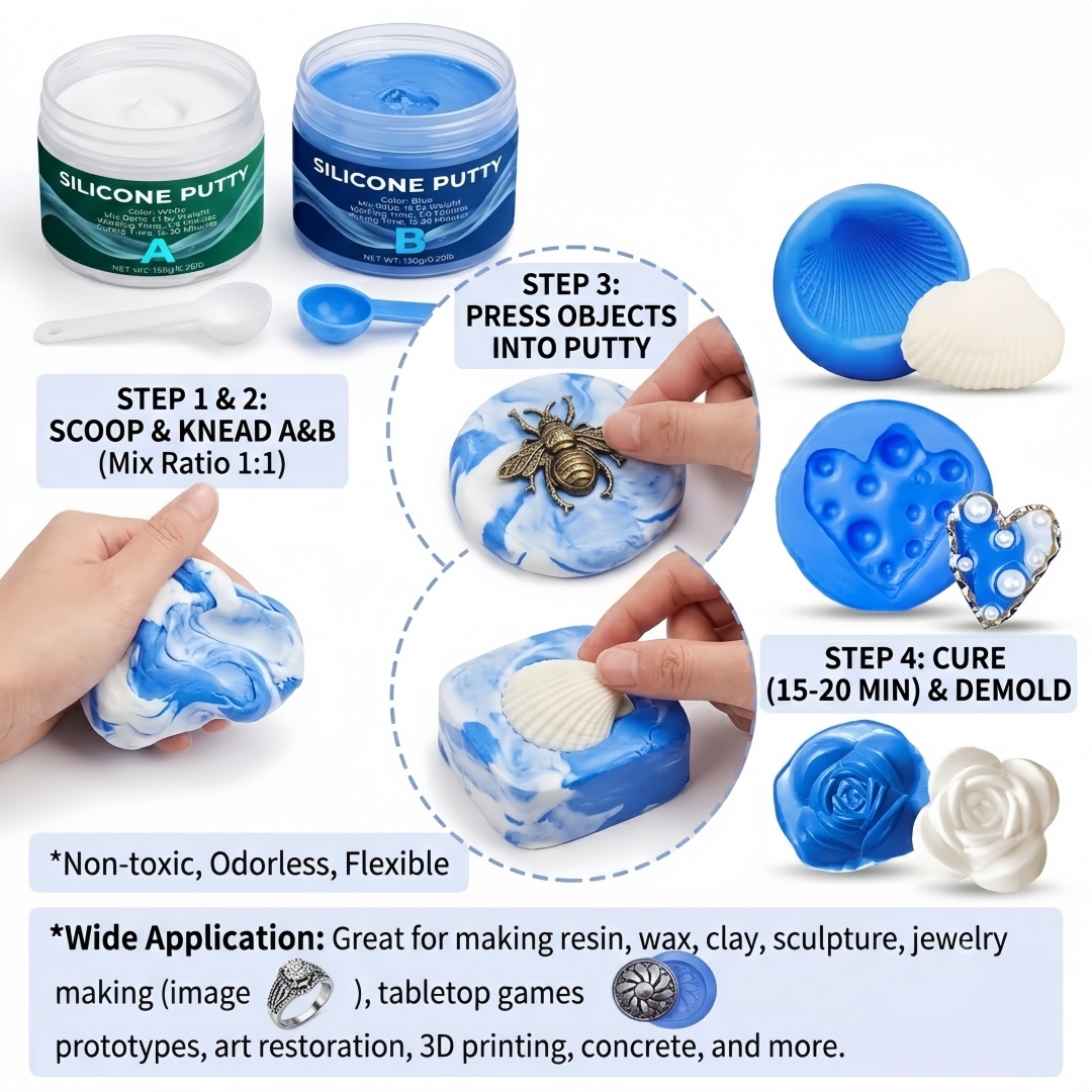Silicone Putty Mold Making Sup - огляд і ціна Soap Making Tutorial