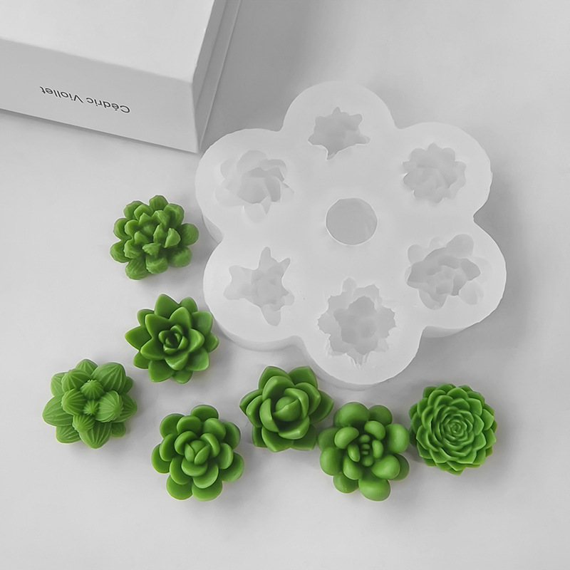 7 In1 Succulent Cactus Silicon - огляд і ціна Soap Making Things