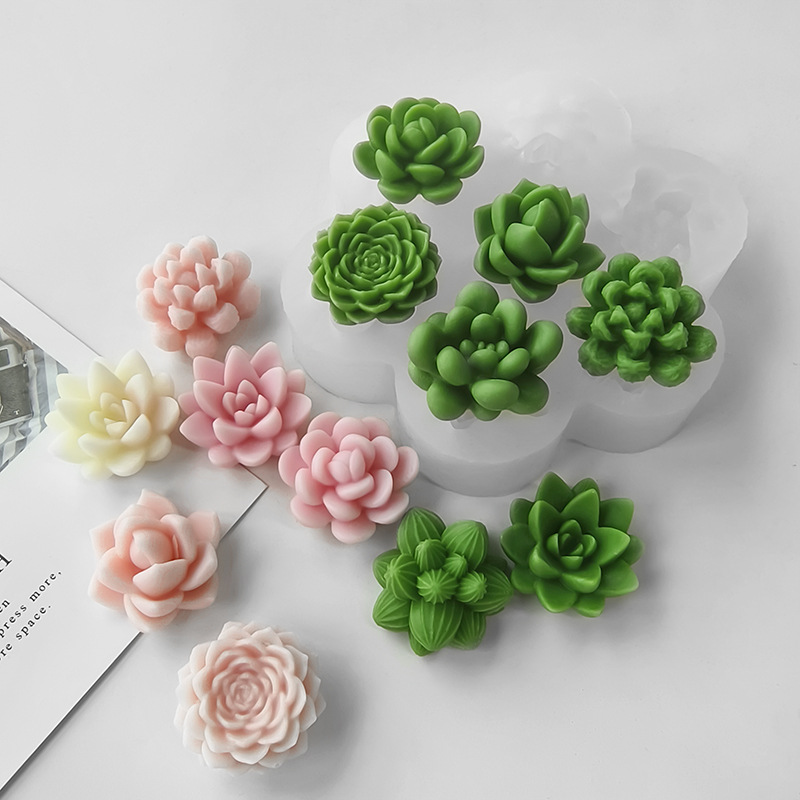 7 In1 Succulent Cactus Silicon - огляд і ціна Soap Making Things
