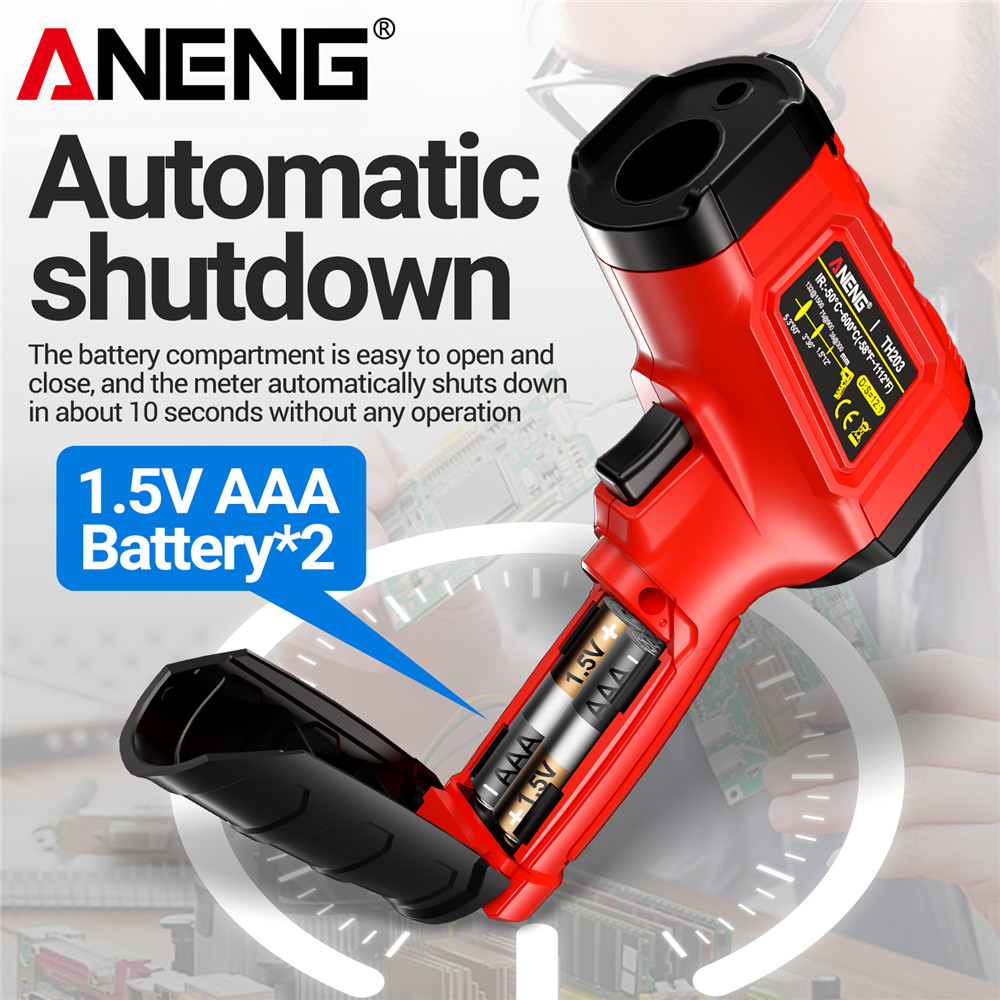 ANENG TH203 Infrared Thermomet - огляд і ціна Soap Making Thermometer