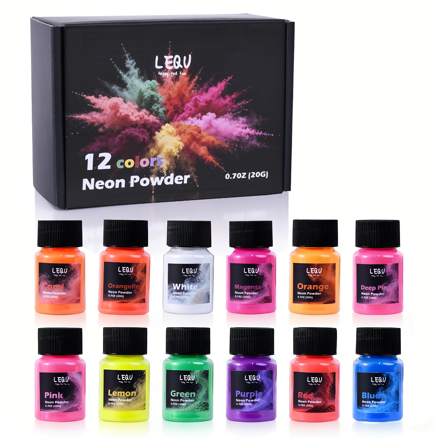 LEQU 12Colors Neon Fluorescent - огляд і ціна Soap Making Book For Beginners