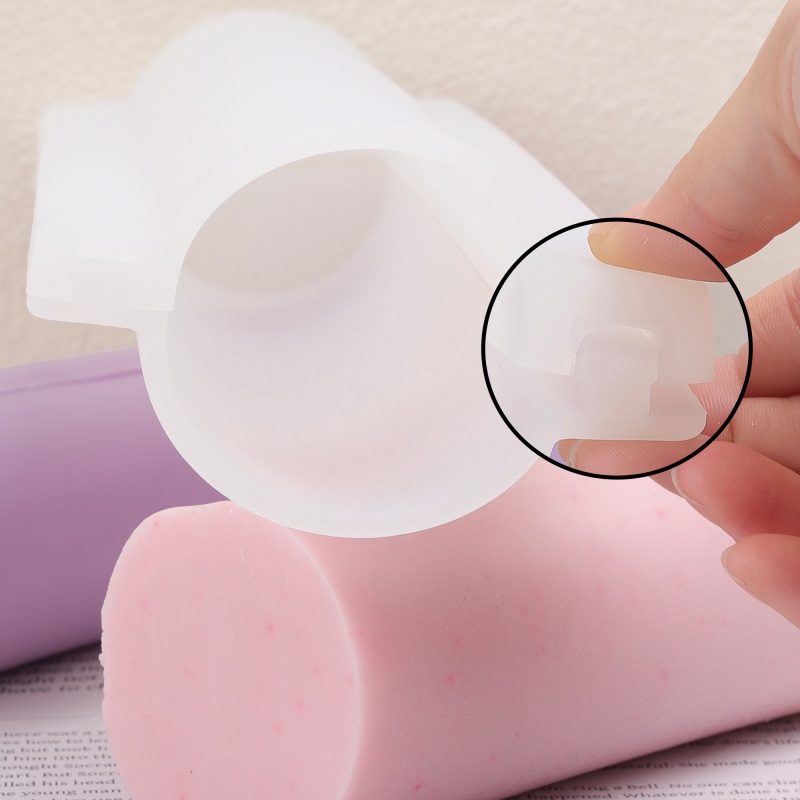 Long Heart Column Silicone Soa - огляд і ціна Soap Making Things