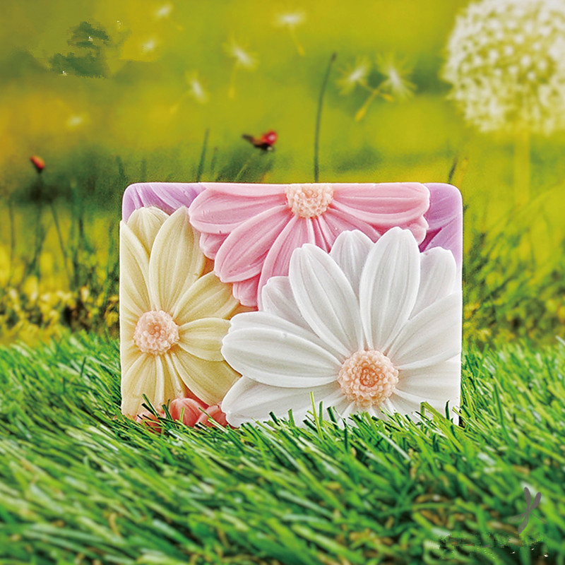 Newest!!!3d Elegant Sunflower  - огляд і ціна Soap Making Things