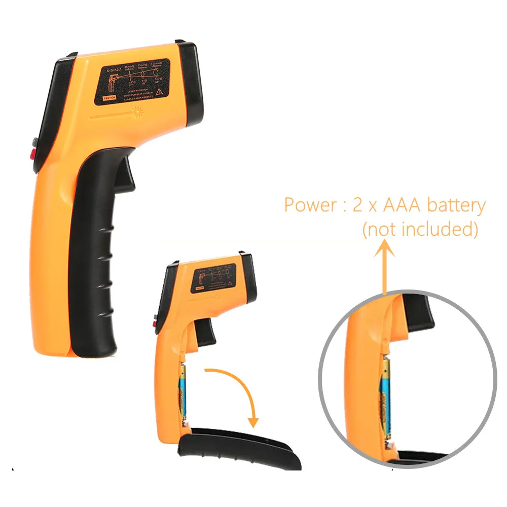 Digital Infrared Thermometer N - огляд і ціна Soap Making Thermometer