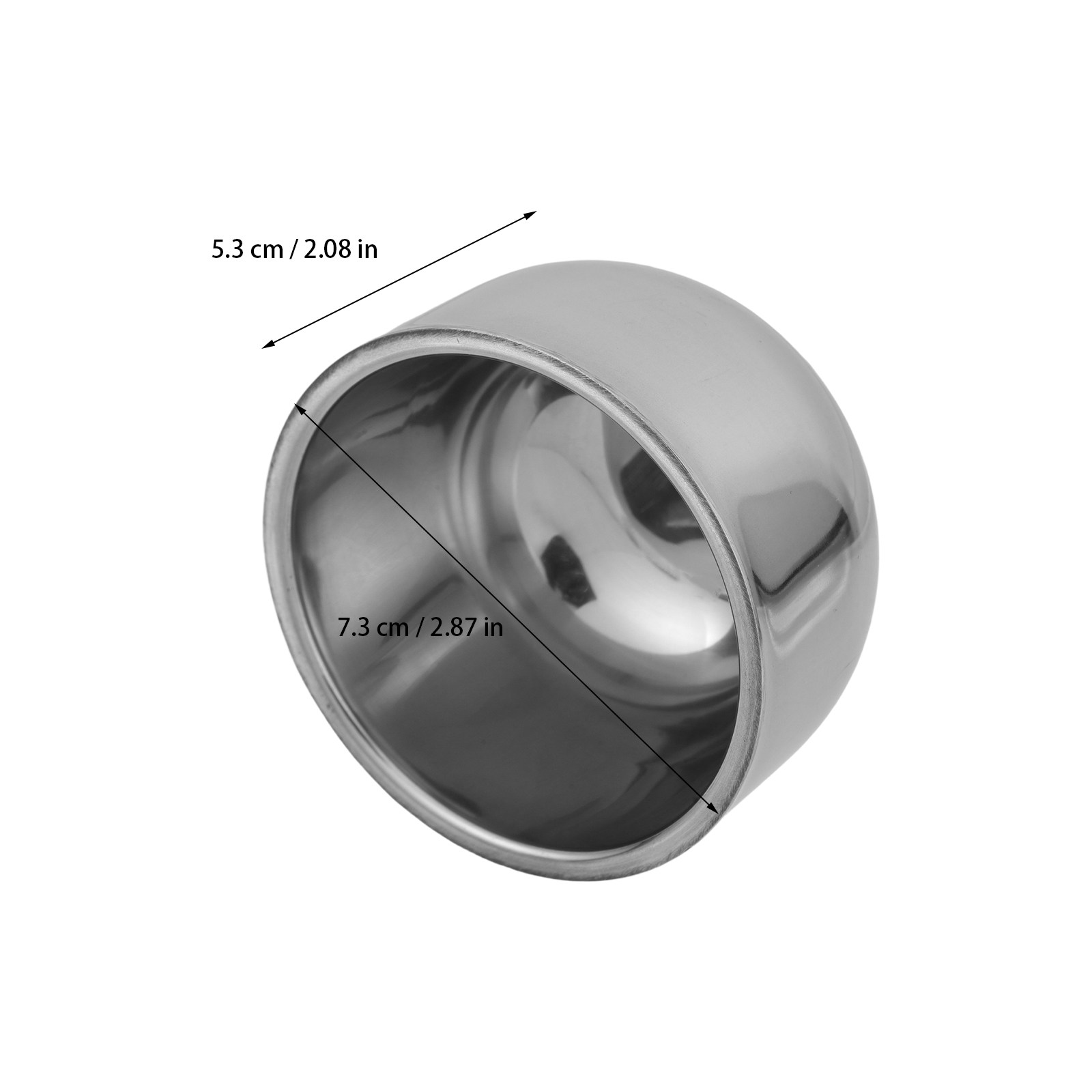 Stainless Steel Shaving Bowl D - огляд і ціна Soap Making Designs