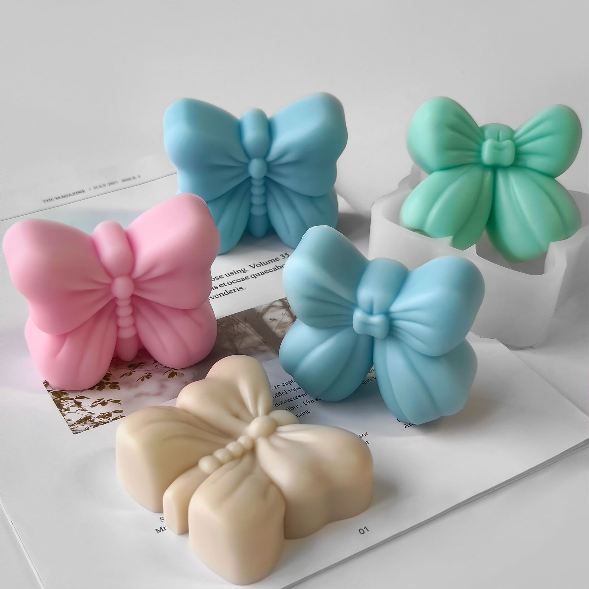 Butterfly Aroma Candle Plaster - огляд і ціна Soap Making Things