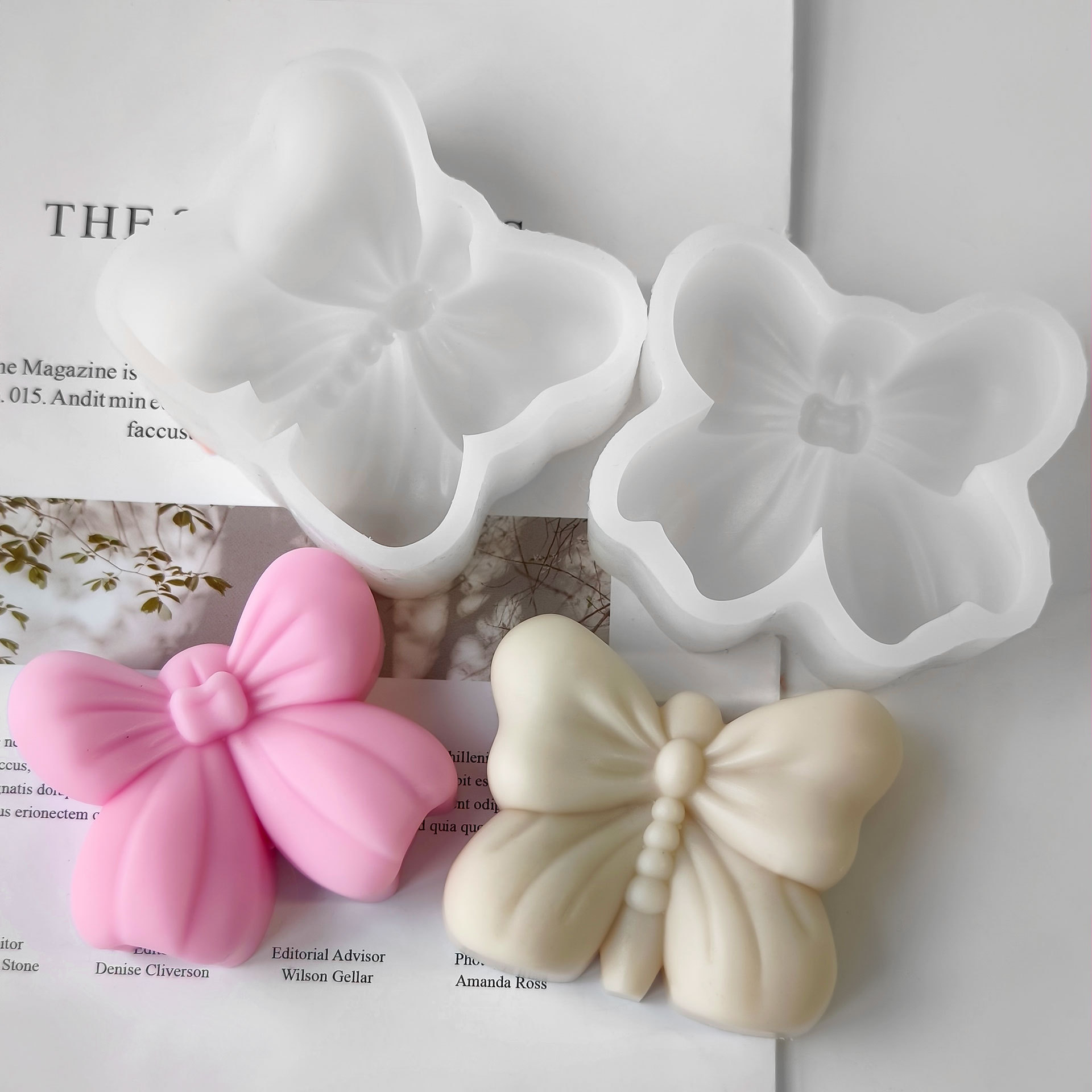 Butterfly Aroma Candle Plaster - огляд і ціна Soap Making Things