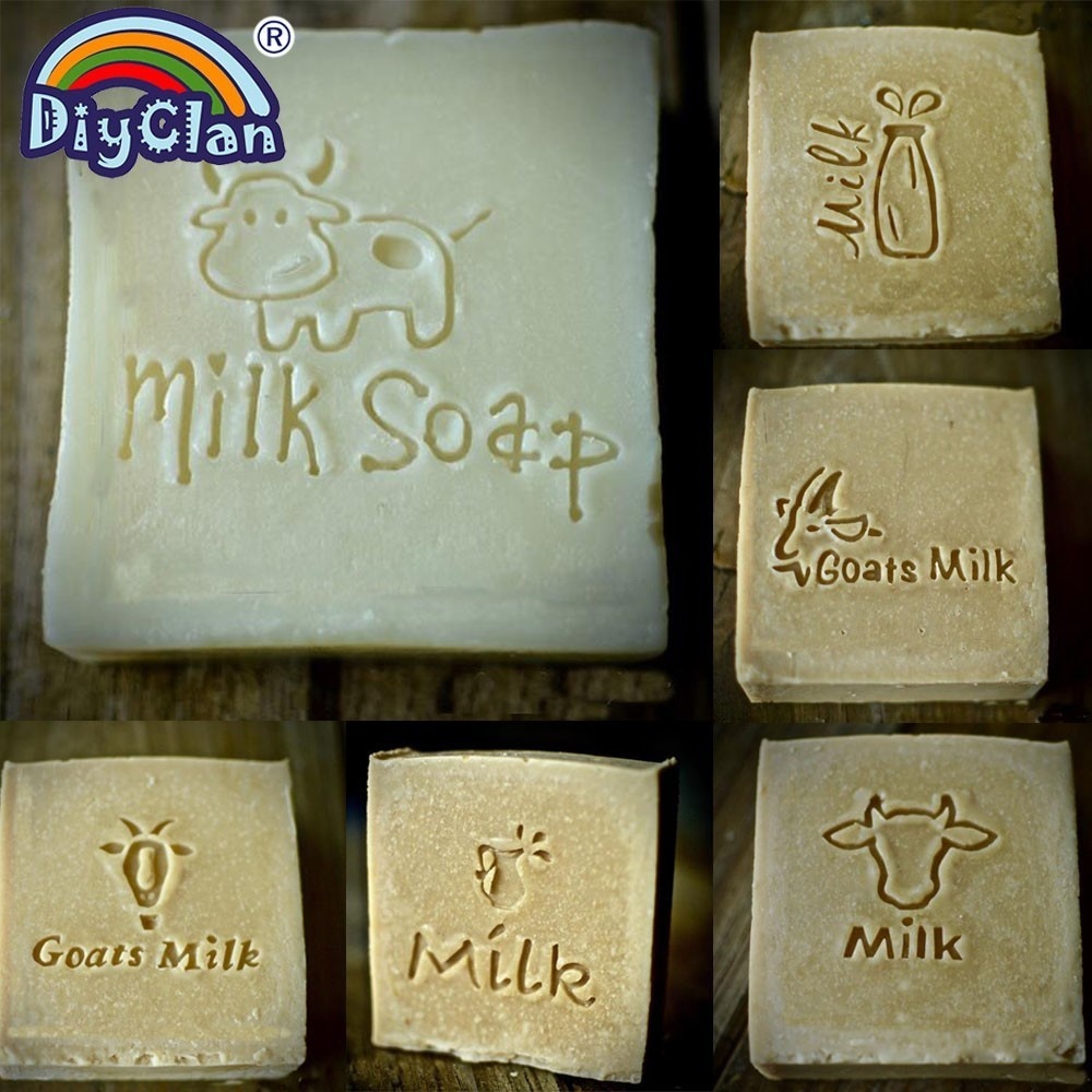 Diy Milk Natural Soap Stamp Go - огляд і ціна Soap Making Goats Milk