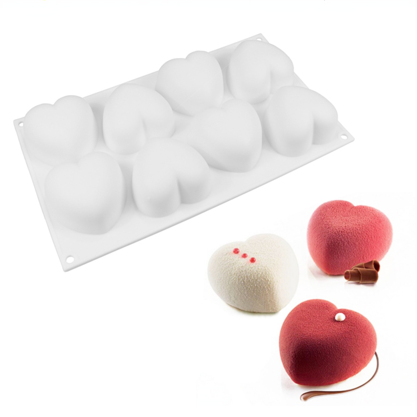 Love Heart Silicone Soap Mold  - огляд і ціна Soap Making Book For Beginners
