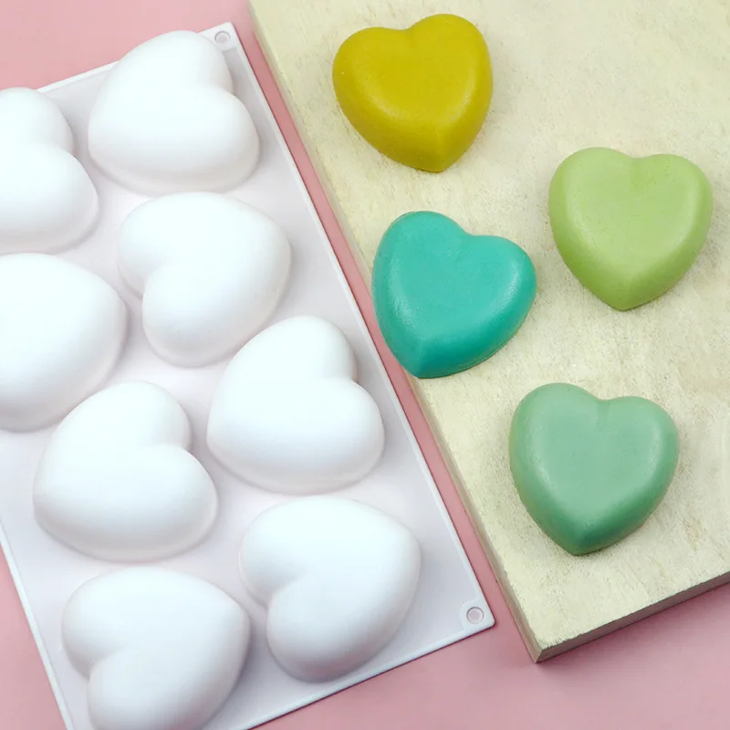 Love Heart Silicone Soap Mold  - огляд і ціна Soap Making Book For Beginners