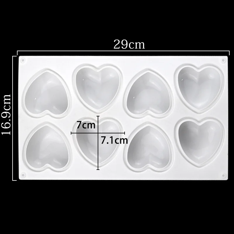 Love Heart Silicone Soap Mold  - огляд і ціна Soap Making Book For Beginners