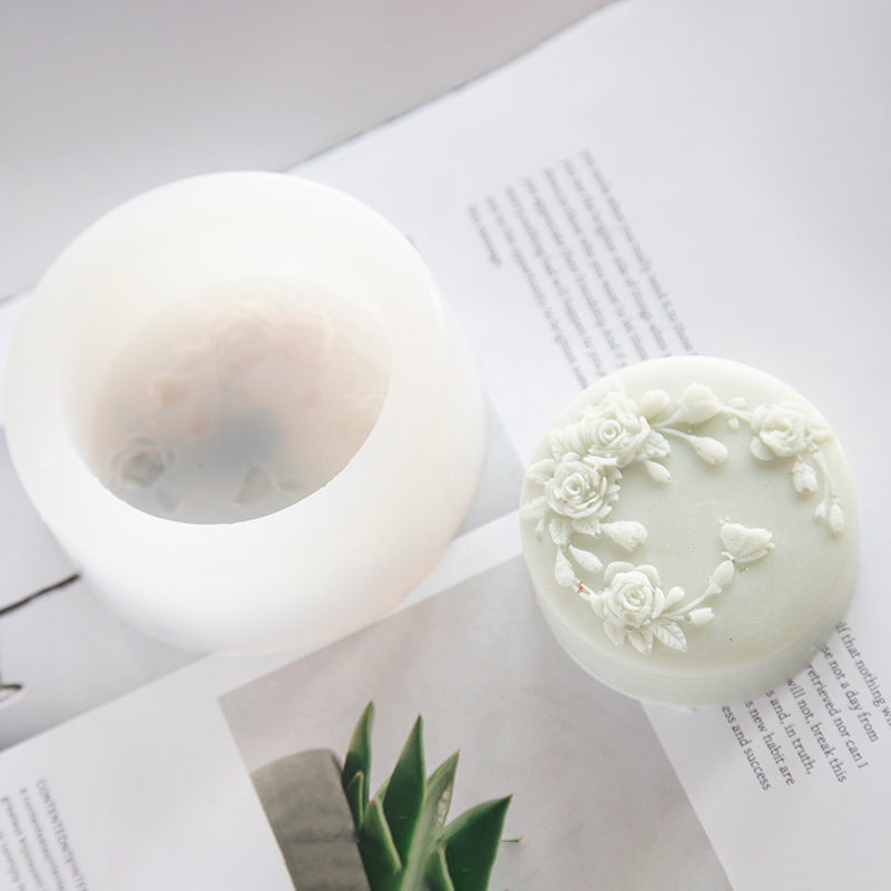 Round Shape Rose Flower Handma - огляд і ціна Soap Making Things