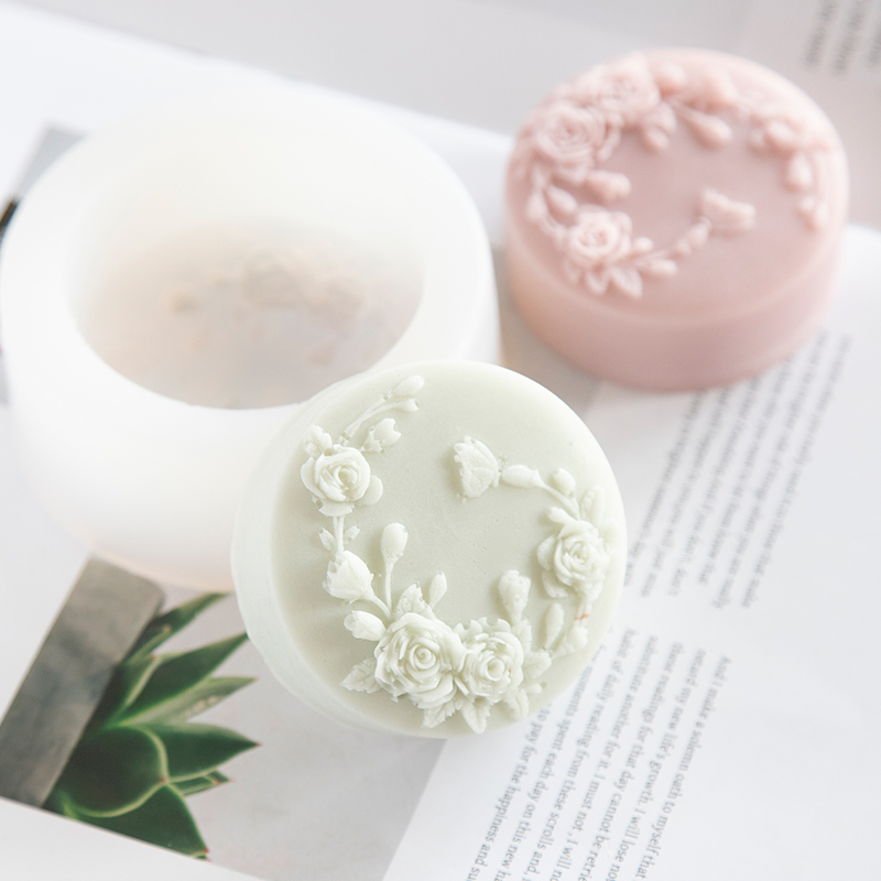 Round Shape Rose Flower Handma - огляд і ціна Soap Making Things