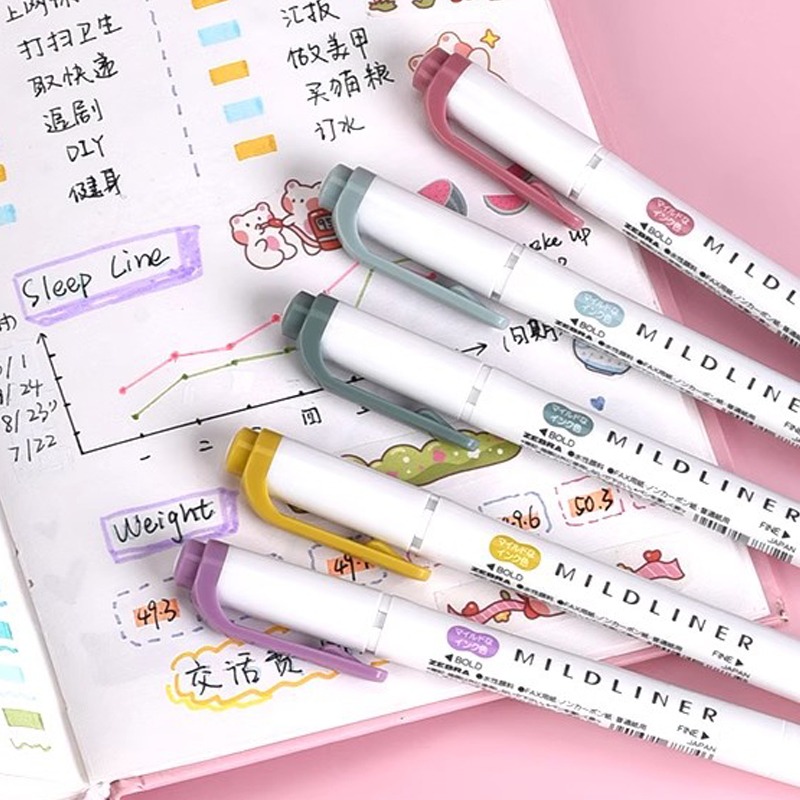 1/3pcs ZEBRA MILDLINER WKT7 Hi - огляд і ціна Zebra Pen Sarasa