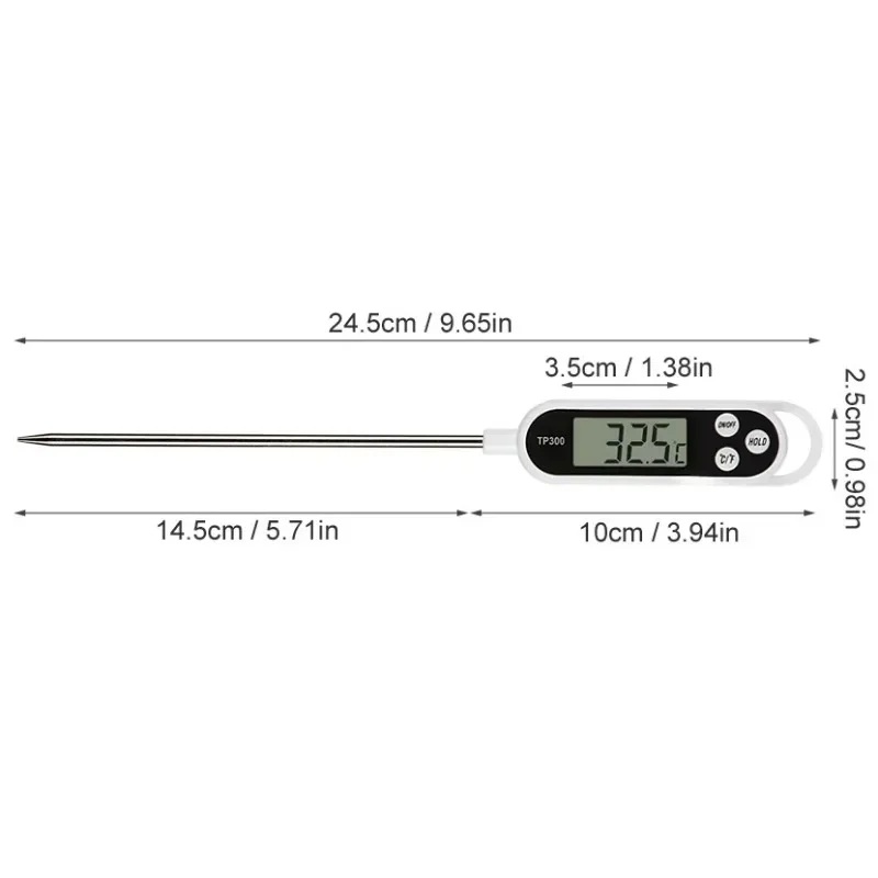 New Design Digital Food Thermo - огляд і ціна Soap Making Thermometer