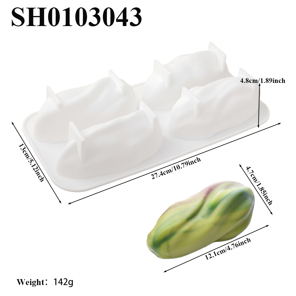 4 or 9-Cell Pistachio Design S - огляд і ціна Soap Making Designs
