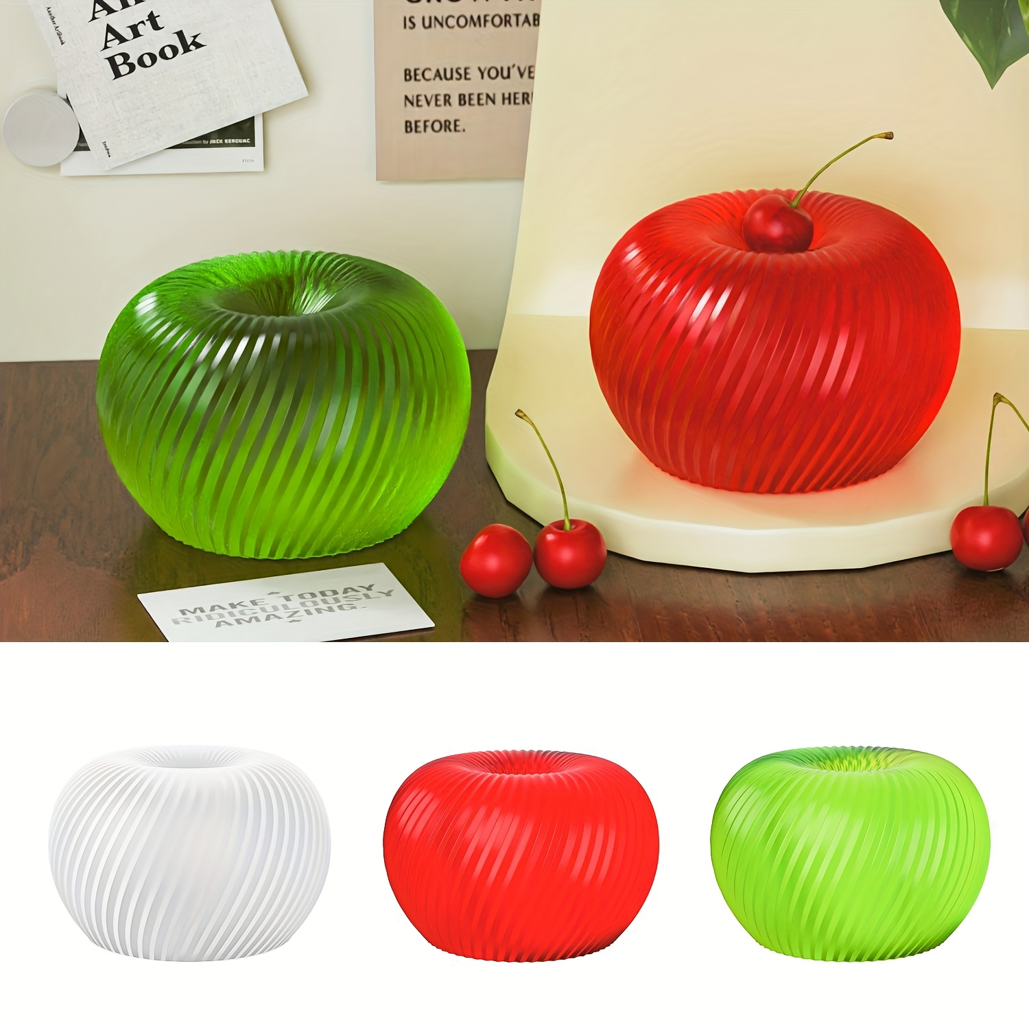 A trendy red apple silicone mo - огляд і ціна Soap Making Tutorial