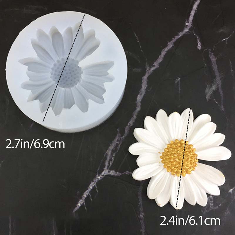DIY Candle Silicone Mold Daisy - огляд і ціна Soap Making Things