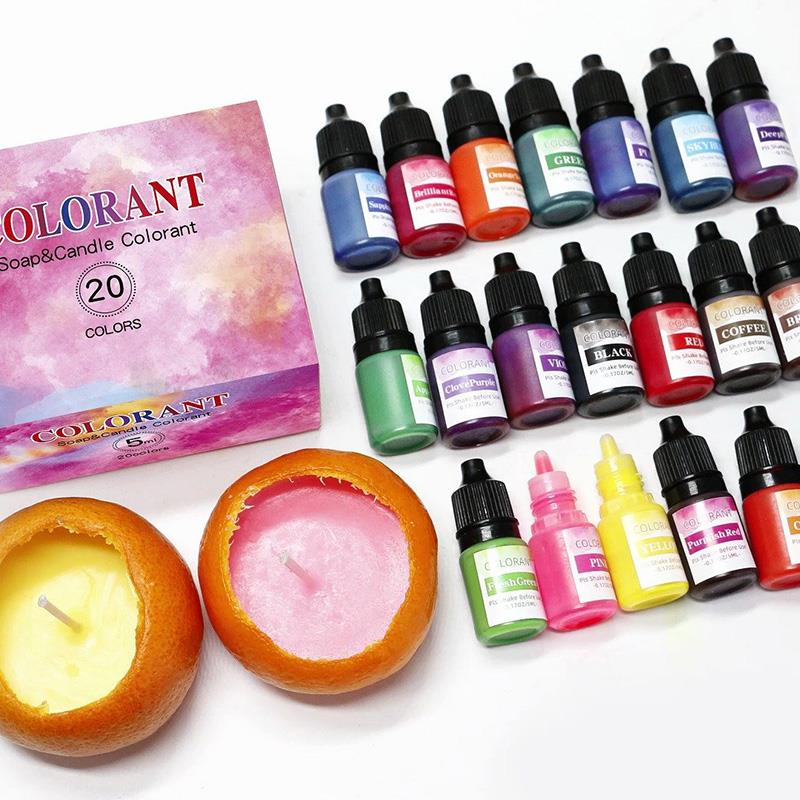 20/24Colors Candle Dyes Pigmen - огляд і ціна Soap Making Kit Amazon