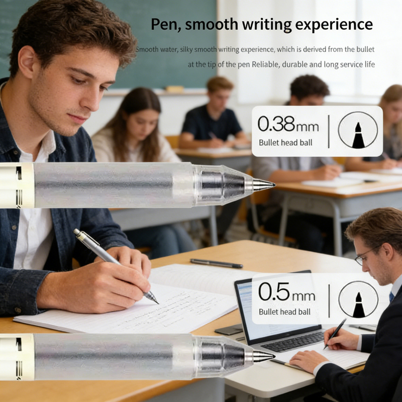 6/8Pcs MUJIs Style Gel Pens, B - огляд і ціна Muji Stationery Gel Pen