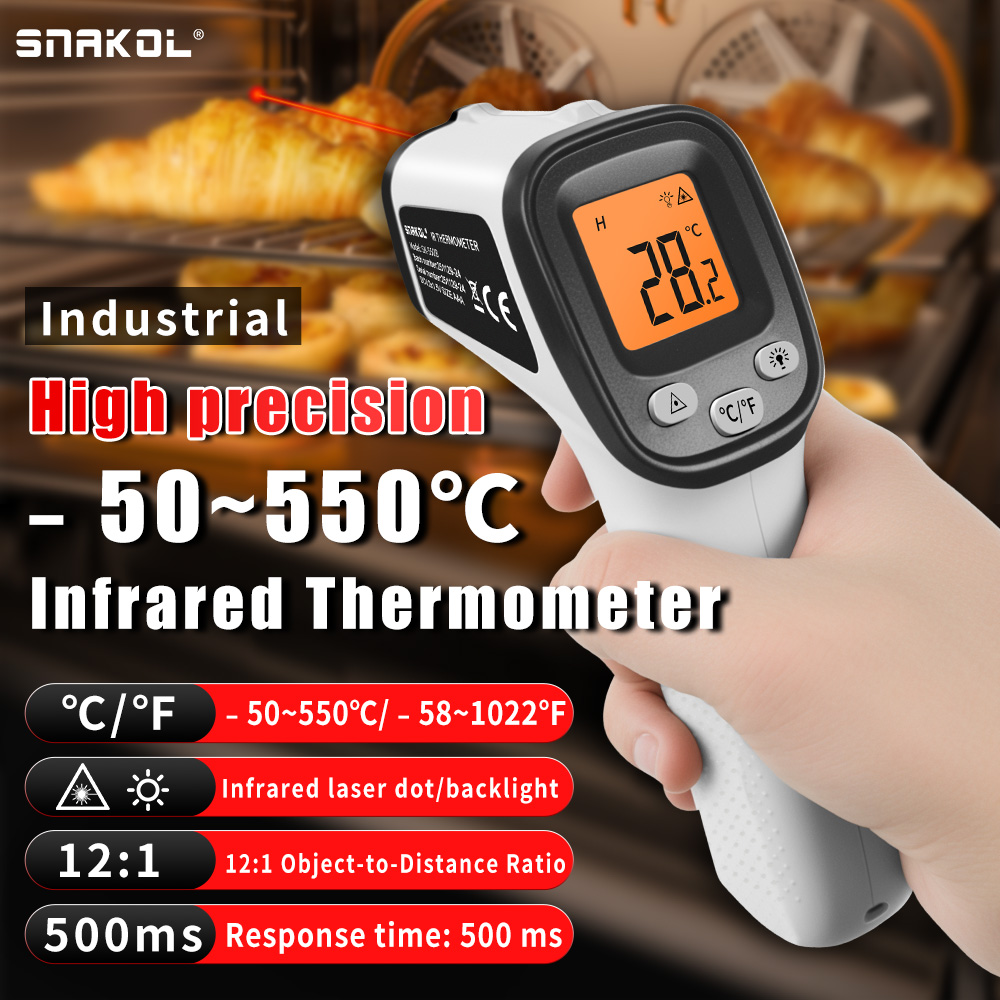 SNAKOL SK550B Digital Infrared - огляд і ціна Soap Making Thermometer